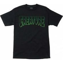 Creature Logo Outline S/S Regular T-Shirt Black Mens Black