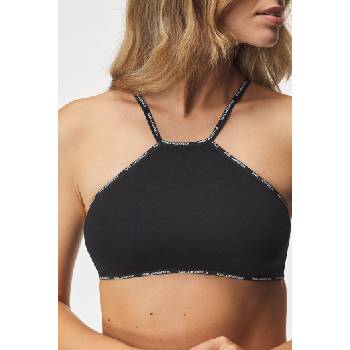 Karl Lagerfeld Сутиен Karl Lagerfeld Mini Logo Halter Bralette XS черен