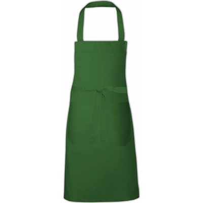 Link Kitchen Wear Hobby zástěra s přední kapsou Zelená lahvová X994