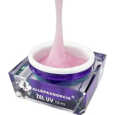 Allepaznokcie Jelly pink Shine 15 ml