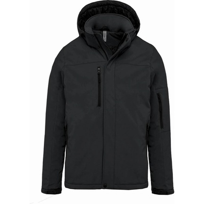 Kariban Мъжко софтшел яке kariban vintage lined hooded parka k650 - титаниево m (20k65049302)