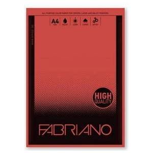 Fabriano Копирна хартия Fabriano Copy Tinta, A4, 80 g/m2, 50 листа, 103 m, Гладка повърхност, Червена, office1_1535100010