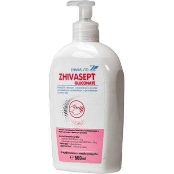 Image 1 of ЖИВАС ООД Живасепт Глюконат - готов за употреба дезинфектант за ръце и кожа (500 мл)