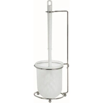 Strefa WC kartáč ve stojanu 34 cm chrom + plast