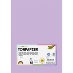 folia Цветна хартия a4, 130 г, 100 листа, folia, бледолилава 6431 (6431)