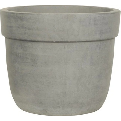 Kvetináč terakota Lafiora Big Pot 26 x 21 cm sivý