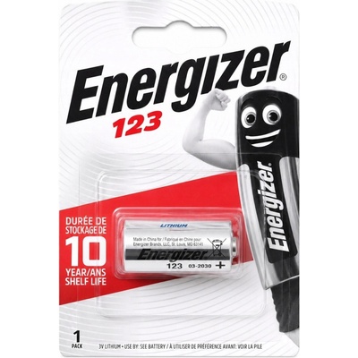 Energizer Lithium Photo CR123A 1ks 7638900052008