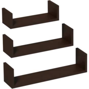 Image 1 of DOMAX РАФТОВЕ fus 1 u-ОБРАЗНИ 420/340/260мм ВЕНГЕ К-КТ 3бр (67114 , 66674)