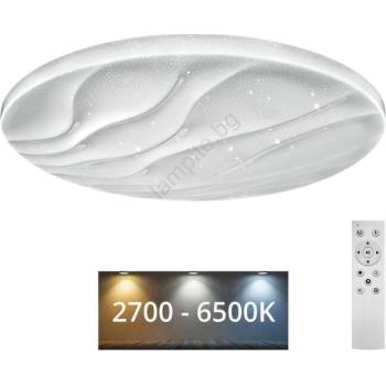 Baterie Centrum Led Димируем плафон lika led/36w/230v 2700-6500k + дистанционно управление (bc0622)