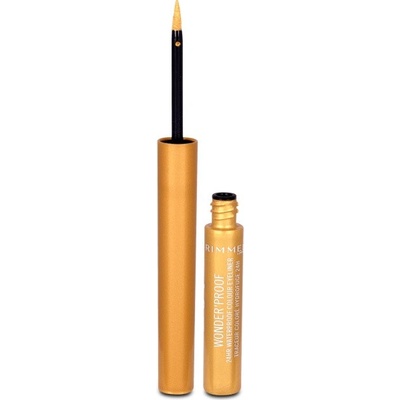 Rimmel London Rimmel Wonder´Proof vodeodolná očná linka 007 Shiny Gold 1,4 ml