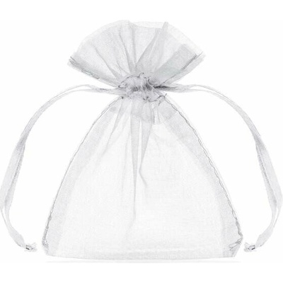 PartyDeco Organzový sáček bílý – Zboží Dáma
