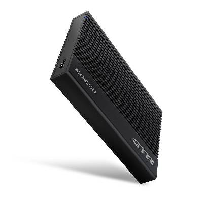 Externí box AXAGON EE25-GTR, RIBBED box 2.5" HDD/SSD, USB-C 10 Gbps (EE25-GTR)