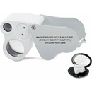 Verk 09110 Skladacia mineralogická lupa LED 30x/60x