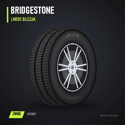 Bridgestone LM005 Blizzak + SLT 235/55 R19 101T