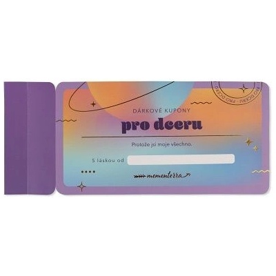 ALBI Dárkové kupony pro dceru
