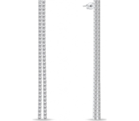 Brilio Silver náušnice EA948W