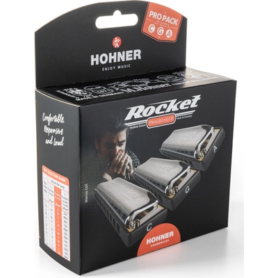 Hohner Rocket ProPack (C-,G-,A-major)