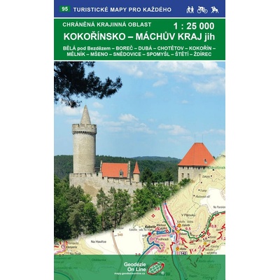 Turistické mapy pro každého - Kokořínsko–Máchův kraj-jih 1:25T /95