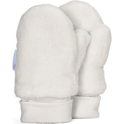 Sterntaler - Плюшени детски ръкавици - екрю