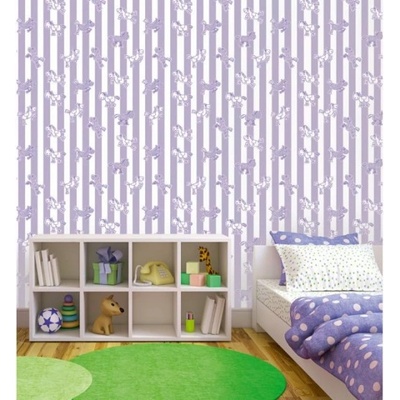 DIMEX ART Луксозна флизелинова тапета лилави коне