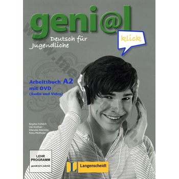 genial Klick A2 - pracovní sešit němčiny vč. 1 DVD-ROM