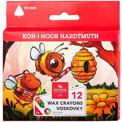 Koh-i-noor Voskové pastelky 12 ks