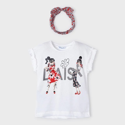 MAYORAL Тениска с къс ръкав с лента за глава за Майорал