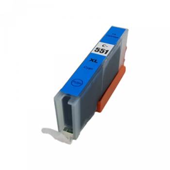 Image 1 of Compatible Консуматив Canon CLI-551XL Cyan съвместим (RV51B28E47)