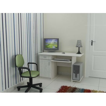 Image 1 of DST Офис бюро Dancho-dst, бял дъб