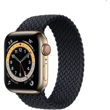 COTEetCI nylónový náramok 125 mm pre Apple Watch 38/40/41 mm, čierny WH5305-BK-125