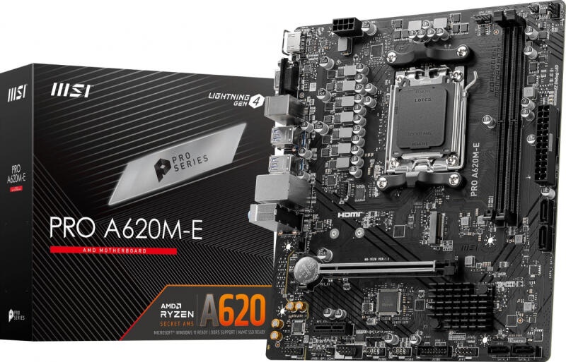 MSI Pro A620M-E
