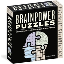 Brainpower Puzzles Page-A-Day 2025