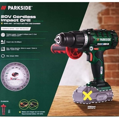 PARKSIDE PSBSA 20-Li E4