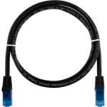 NIKOMAX Patch кабел UTP, CAT6, LSZH, серия Essential, 0, 3 м, черен NMC-PC4UE55B-ES-003-C-BK (NMC-PC4UE55B-ES-003-C-BK)