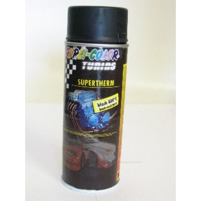 Dupli Color Supertherm černá 800st.C 400 ml