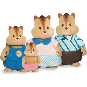 Battat Комплект фигурки Battat Lil' Woodzeez - Семейство северноамериканска катерица (BT6158M)