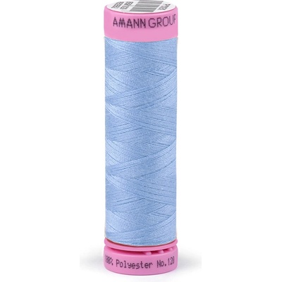 Polyesterové nitě návin 100 m Aspo Amann Varianta: 0814 Baby Blue, Balení: 5 ks