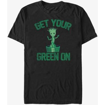 ZOOT. Fan Get Your Green On Groot Strážci Galaxie Marvel T-shirt ZOOT. Fan | Cheren | МЪЖЕ | S