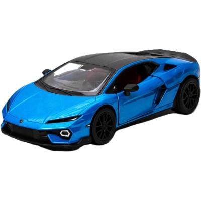 Kinsmart Метална количка Kinsmart - Lamborghini Temerario, 1: 38, синя (54142)