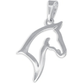 Brilio Silver Designový stříbrný přívěsek Kůň 441 001 02149 04