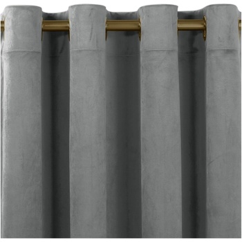 Homede Завеса в цвят антрацит 200x270 cm Vila - Homede (120030246)