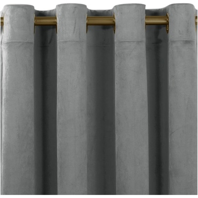 Homede Завеса в цвят антрацит 200x270 cm Vila - Homede (120030246)
