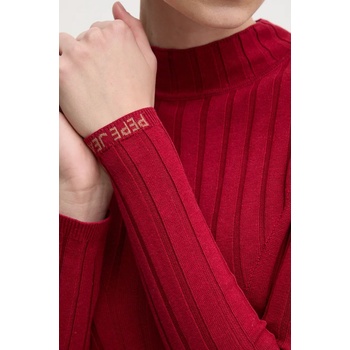 Pepe Jeans Пуловер Pepe Jeans IZABEL TURTLENECK дамски в червено PL702224 (PL702224)