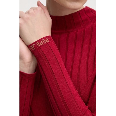 Pepe Jeans Пуловер Pepe Jeans IZABEL TURTLENECK дамски в червено PL702224 (PL702224)