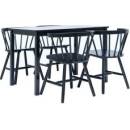 vidaXL 5-dielna jedálenská súprava