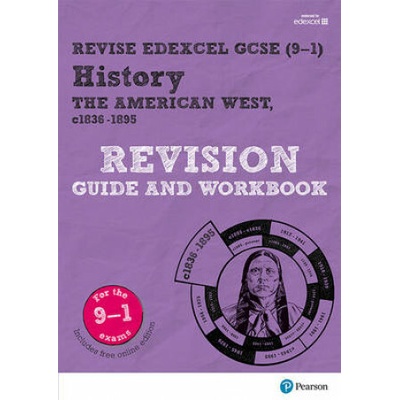 Pearson REVISE Edexcel GCSE History The American West Revision Guide and Workbook inc online edition and quizzes - 2023 and 2024 exams