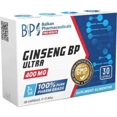 Balkan Pharmaceuticals Ginseng BP Ultra 400 mg [30 капсули]