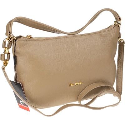 NovaKabelka.sk kožená talianska crossbody kabelka béžová