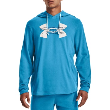 Under Armour Суитшърт с качулка Under Armour UA Rival Terry Logo Hoodie-BLU 1373382-419 Размер M