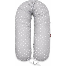SCAMP Dojčiaci vankúš Little Heart White Gray